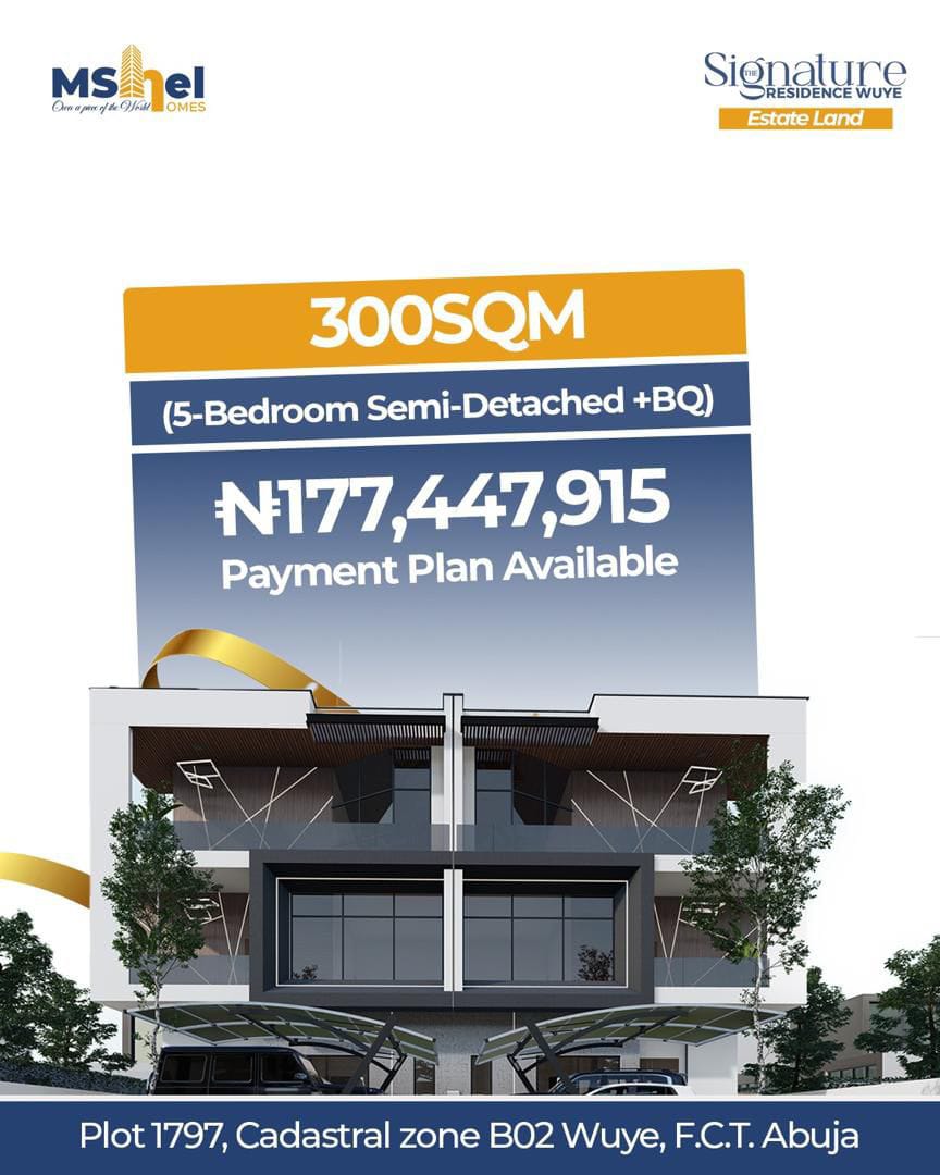 4 bedroom Terrace Duplex
